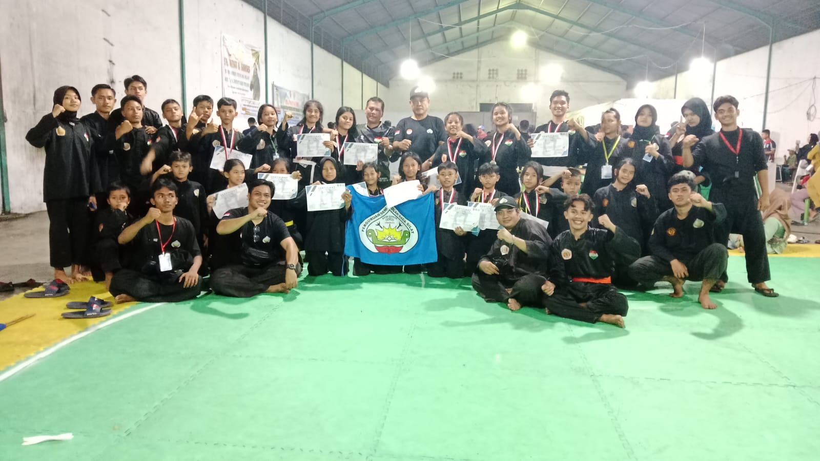 Team Kontingen Koni Pancur  Batu Cabor Silat Raih 15 Medali Dalam Kejurda Piala Dinas Pendidikan Deliserdang