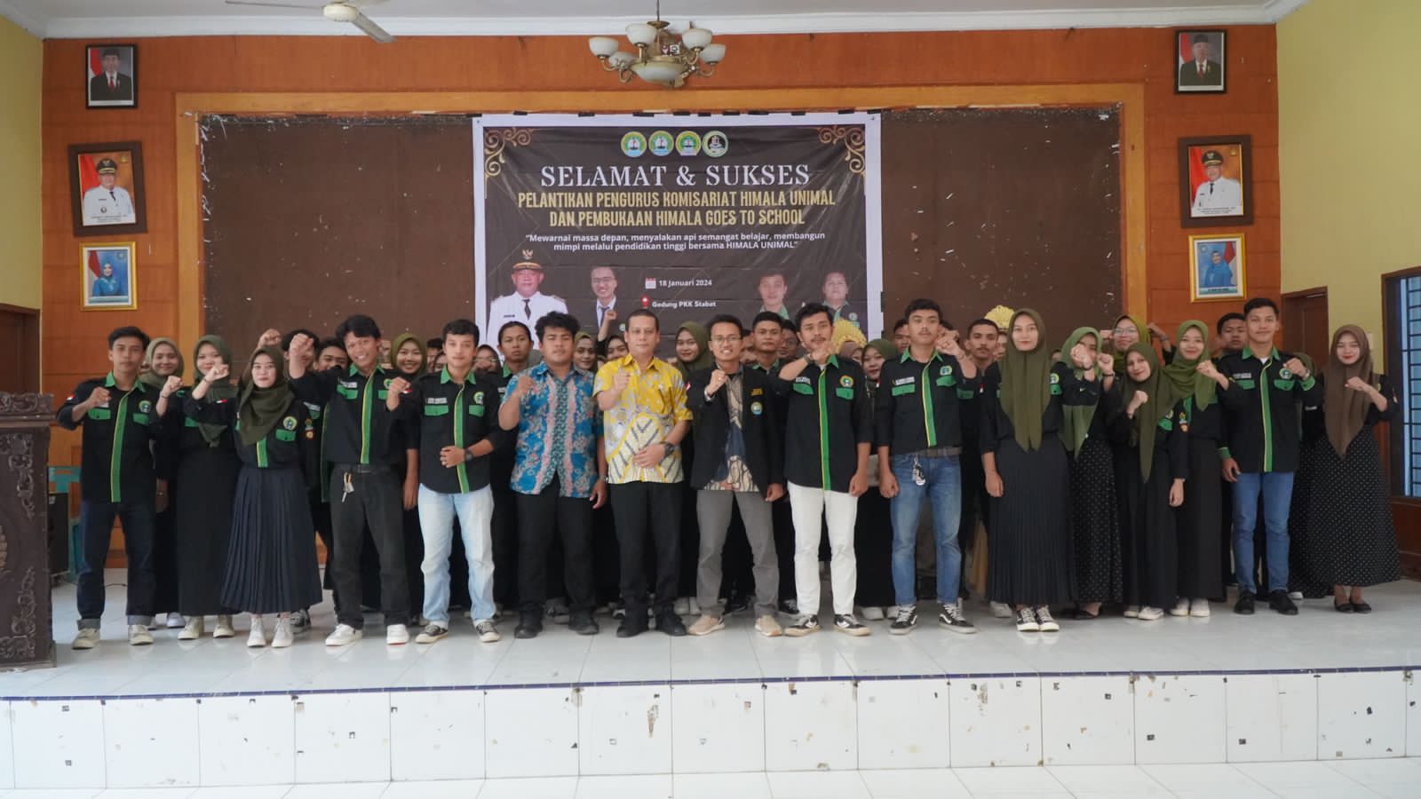 Goes to School Himala Unimal Informasikan Beasiswa ke Pelajar di Langkat