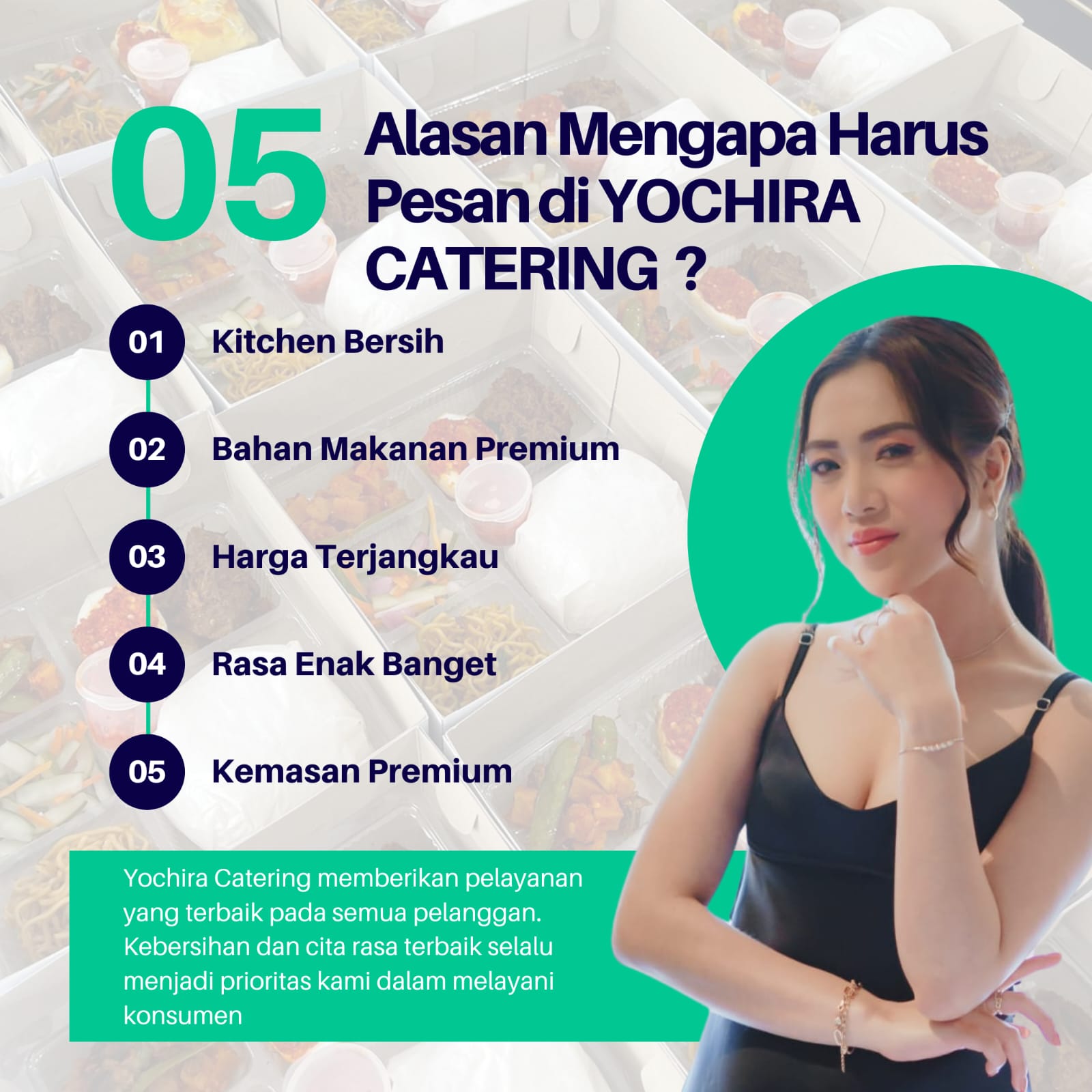 Sukses di Bali, Kini Yochira Catering Buka Cabang di Medan
