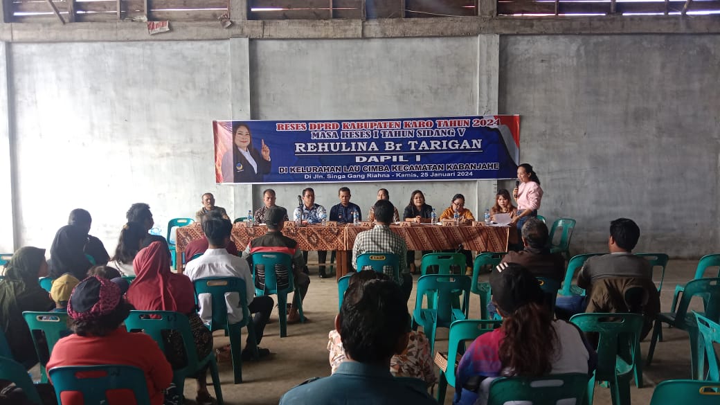 Reses I Tahun V Rehulina br Tarigan, Warga Sampaikan Aspirasi Dan Ucapkan Terima Kasih