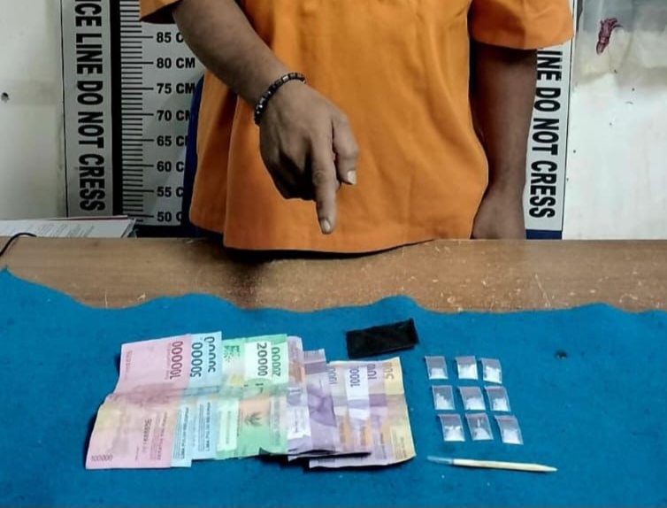 Pengedar Sabu Simpang Masjid Martoba Berhasil Ditangkap