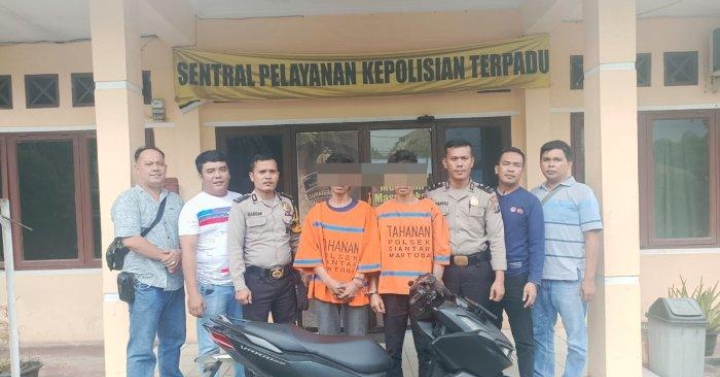 Dua Pelaku Pencurian Di Gudang Bangunan Ditangkap