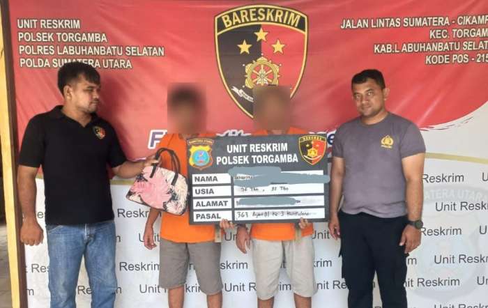 2 Pelaku Curanmor di SPBU Torgamba Labusel Ditangkap