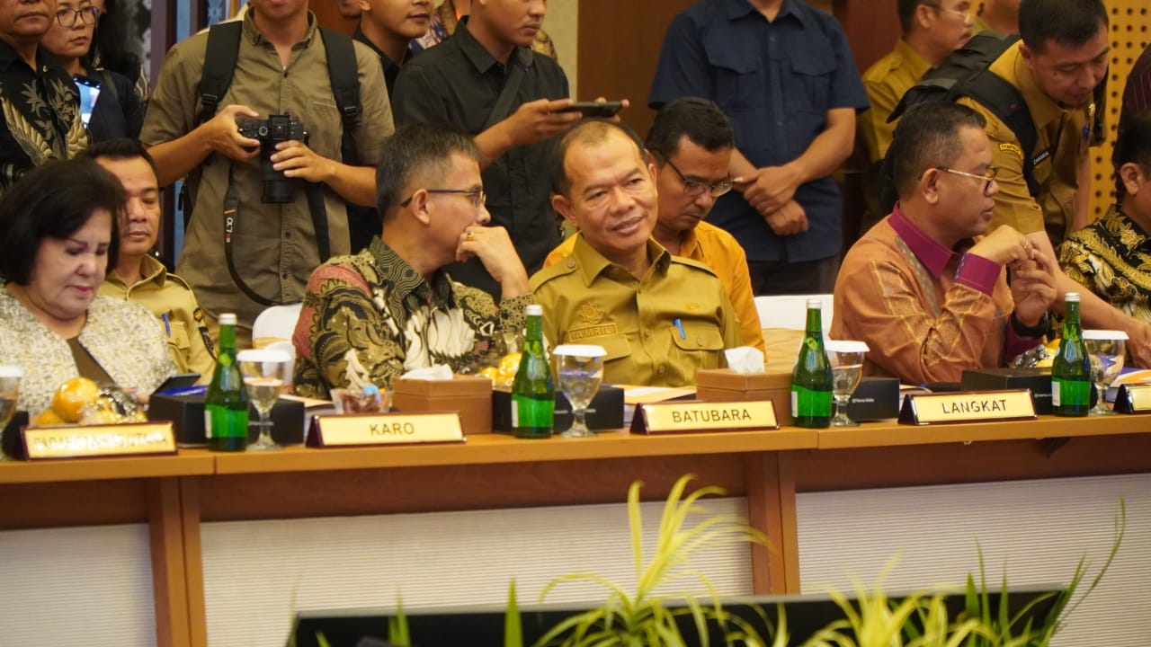 Mewakili Pj. Bupati Langkat, Sekda H. Amri Nasution Hadiri Rapat Umum Pemegang Sahan PT Bank Sumut