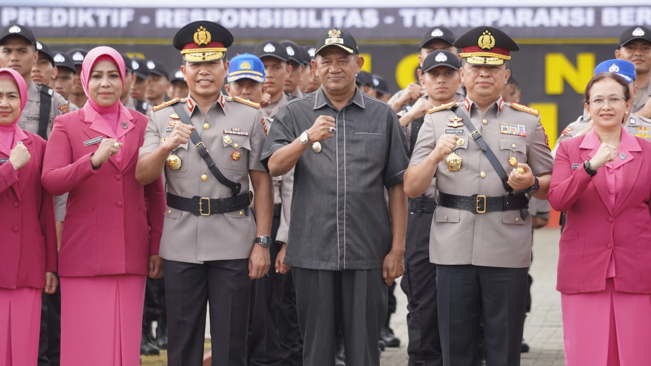 Pembukaan Pendidikan Bintara Polri Gel 1 TA 2024, Syah Afandin Siap Bantu Menambah Fasilitas SPN Hinai