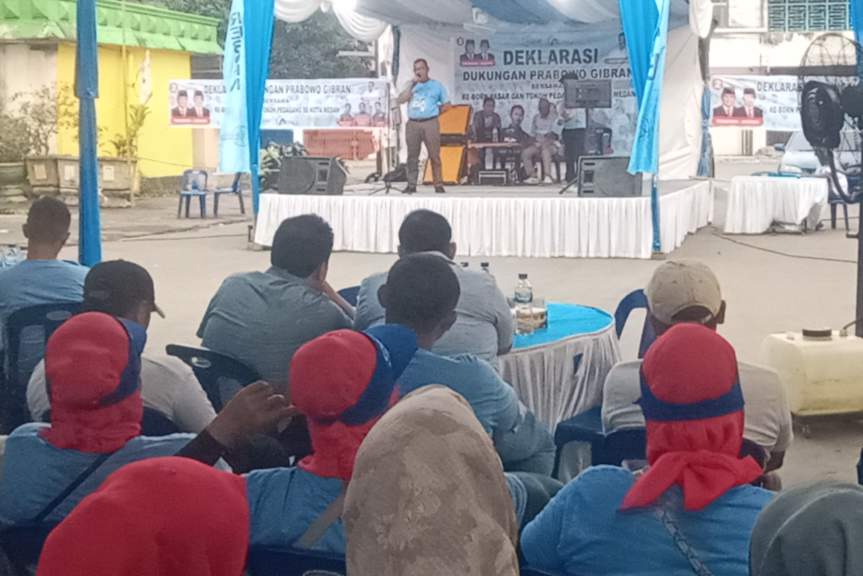 Re-Born dan Tokoh Pedagang se-Kota Medan Siap Menangkan Prabowo-Gibran