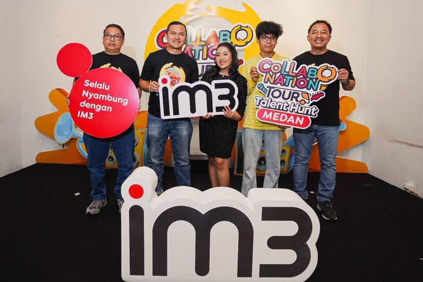 IM3 Hadirkan Collabonation Tour Talent Hunt di Medan, Peluang bagi Generasi Muda Tampilkan Kemampuan Bermusik