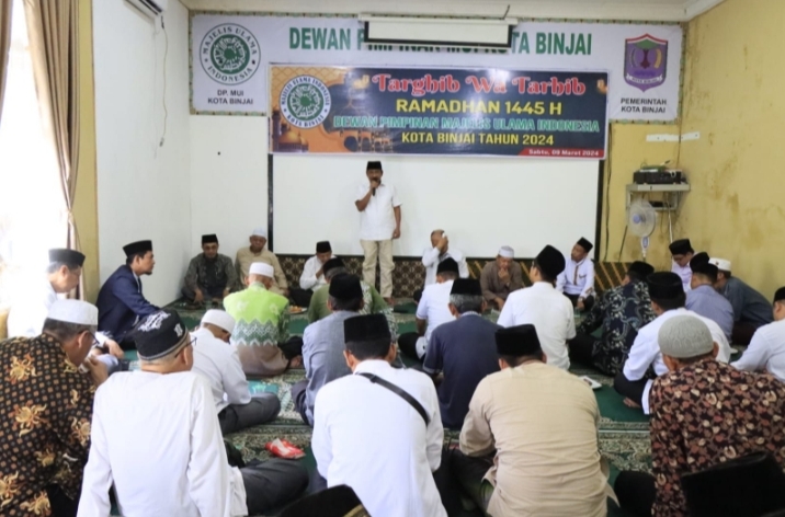Sambut Ramadhan, Wali Kota Binjai Hadiri Punggahan Di Kantor MUI Kota Binjai