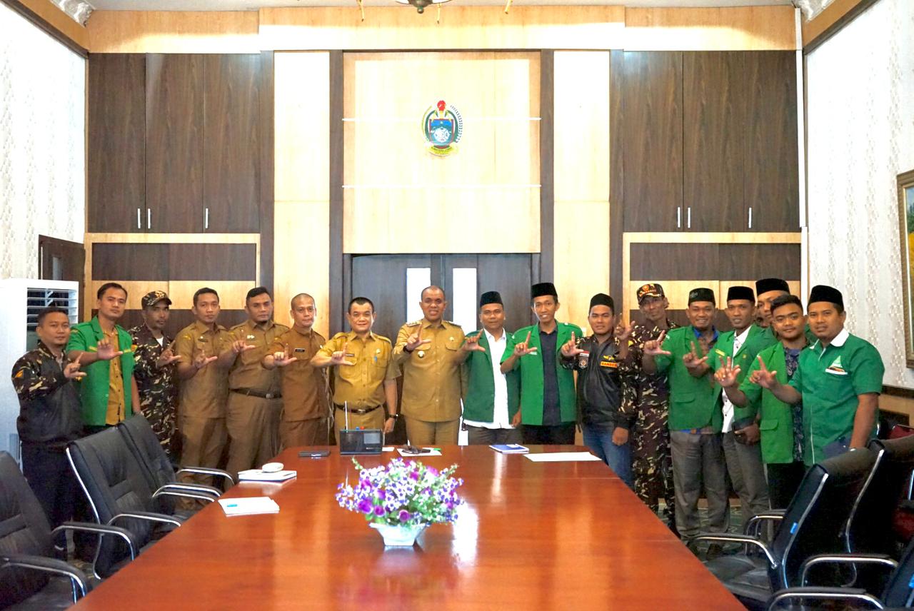 BNN dan Gp Ansor Beraudiensi, Sambut Baik Kehadiran Pj. Bupati Dibumi Langkat