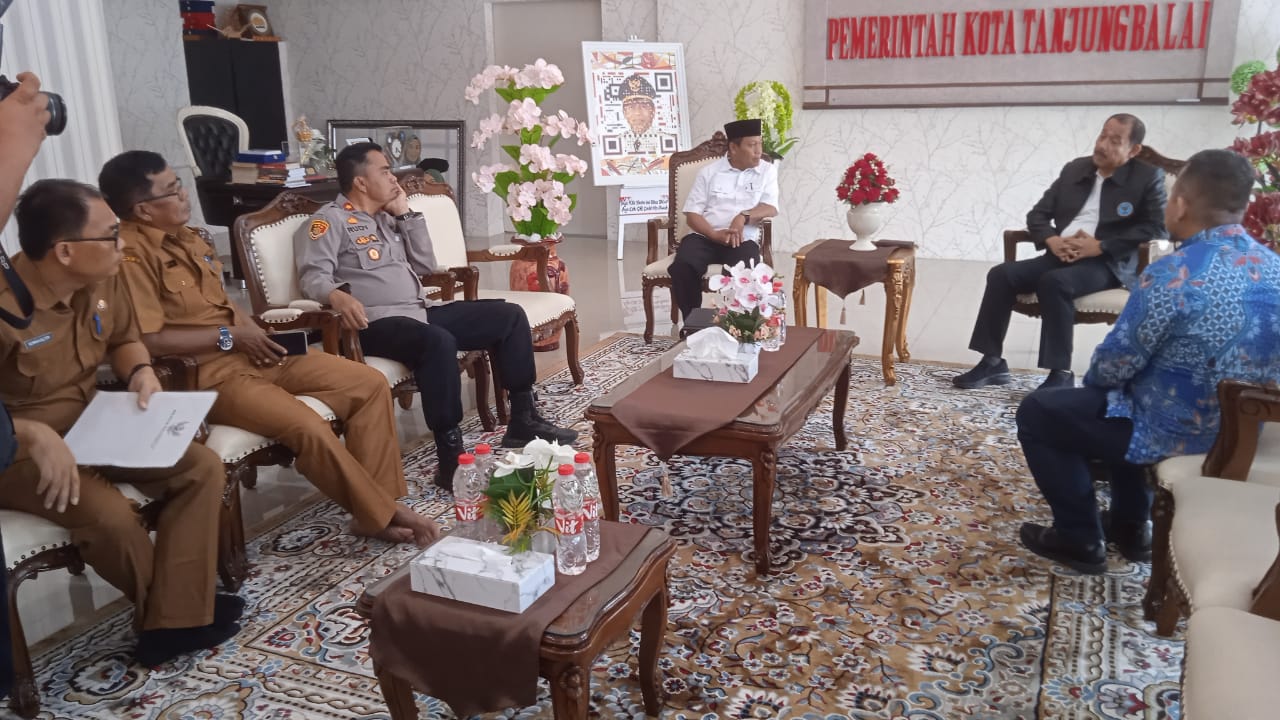 Polres Tanjung Balai Hadiri Silahturahmi BNN RI