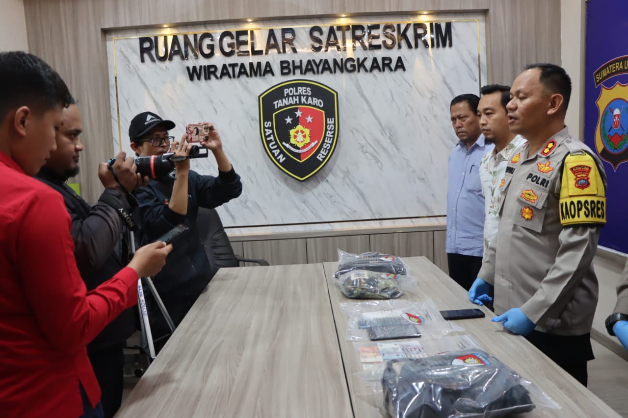 Pelaku Pencurian Dengan Kekerasan Terhadap Turis WNA di Air Terjun Sipiso Piso Berhasil Ditangkap
