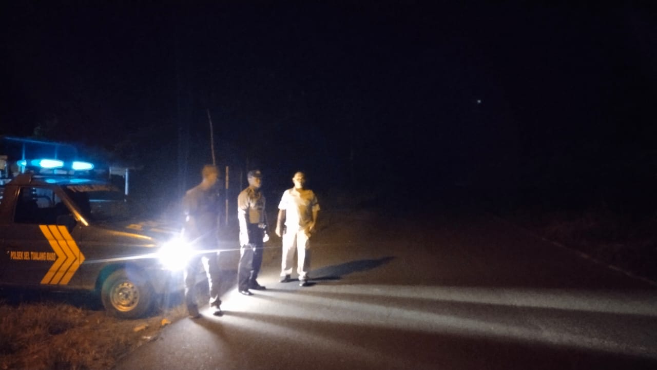 Cegah Begal dan Balap Liar Polsek Sei Tualang Raso Laksanakan Patroli Dini Hari