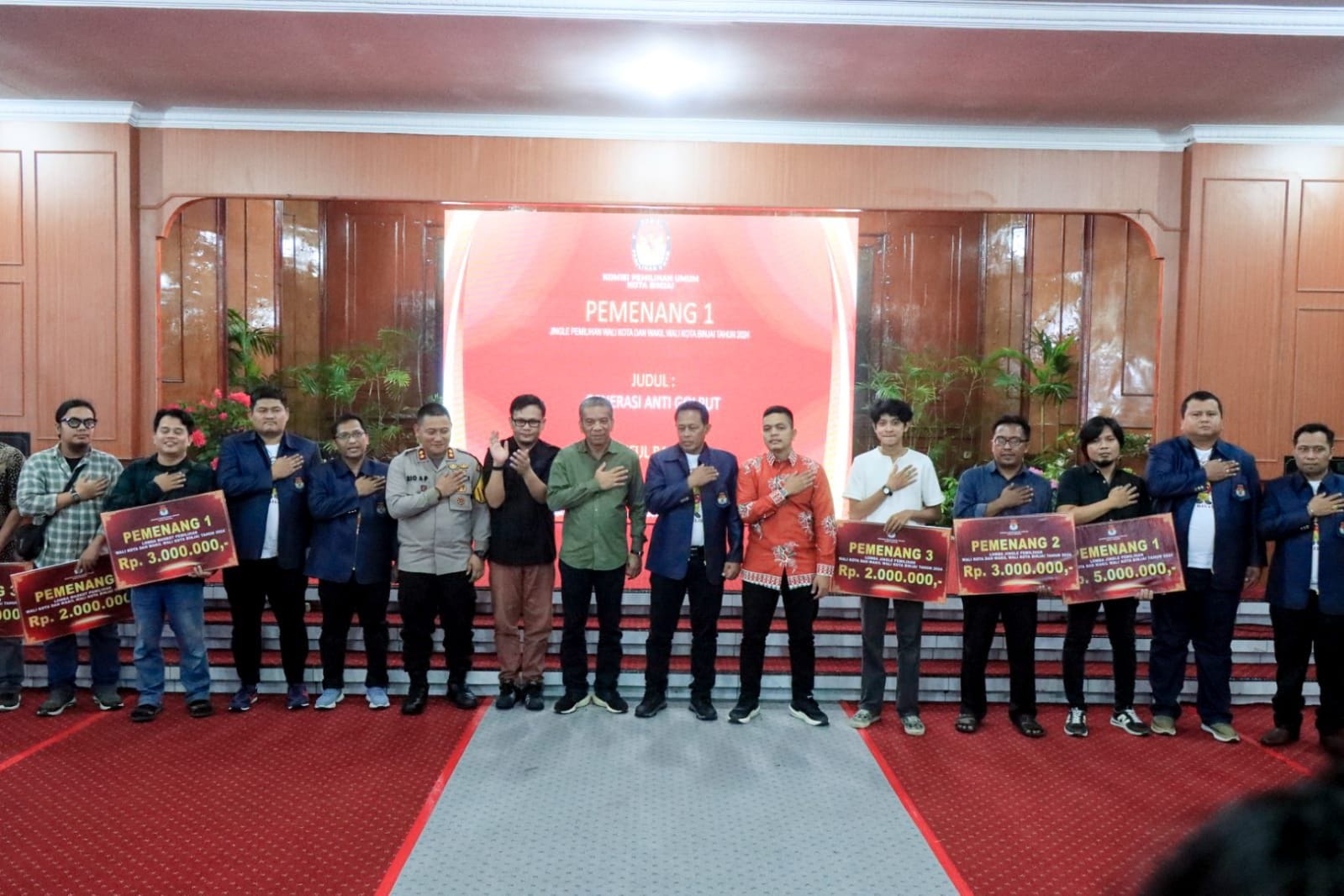 Pemko Binjai Ikuti Peluncuran Tahapan Pemilihan Wali Kota Dan Wakil Wali Kota