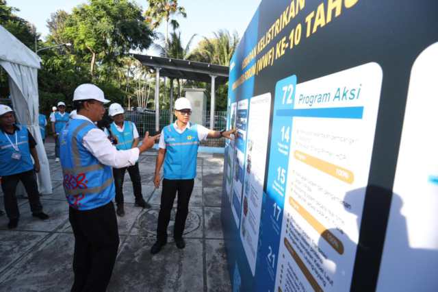Dirut PLN Tinjau Posko Utama Kelistrikan KTT WWF di Bali