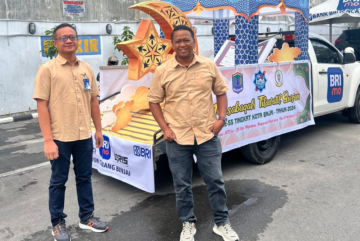 BRI BO Binjai Ikut Berpatisipasi Dalam MTQ Ke 55 Tingkat Kota