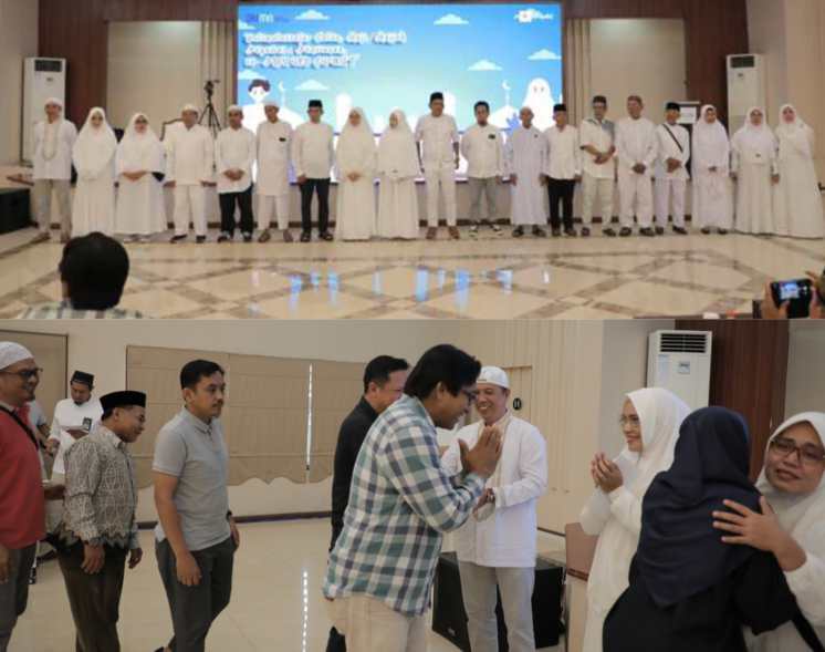 PLN UID Sumut Lepas 16 Calon Jamaah Haji Pegawai dan Pensiunan