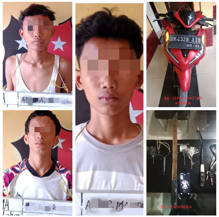 Polsek Medan Labuhan Tangkap 3 Anggota Gemot