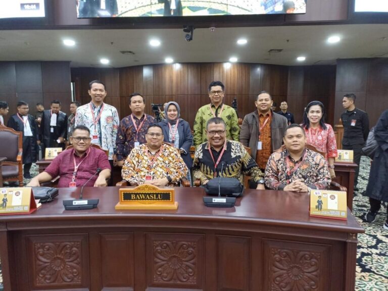 Bawaslu Sumut Ikuti Sidang Perselisihan Hasil Pemilu di MK