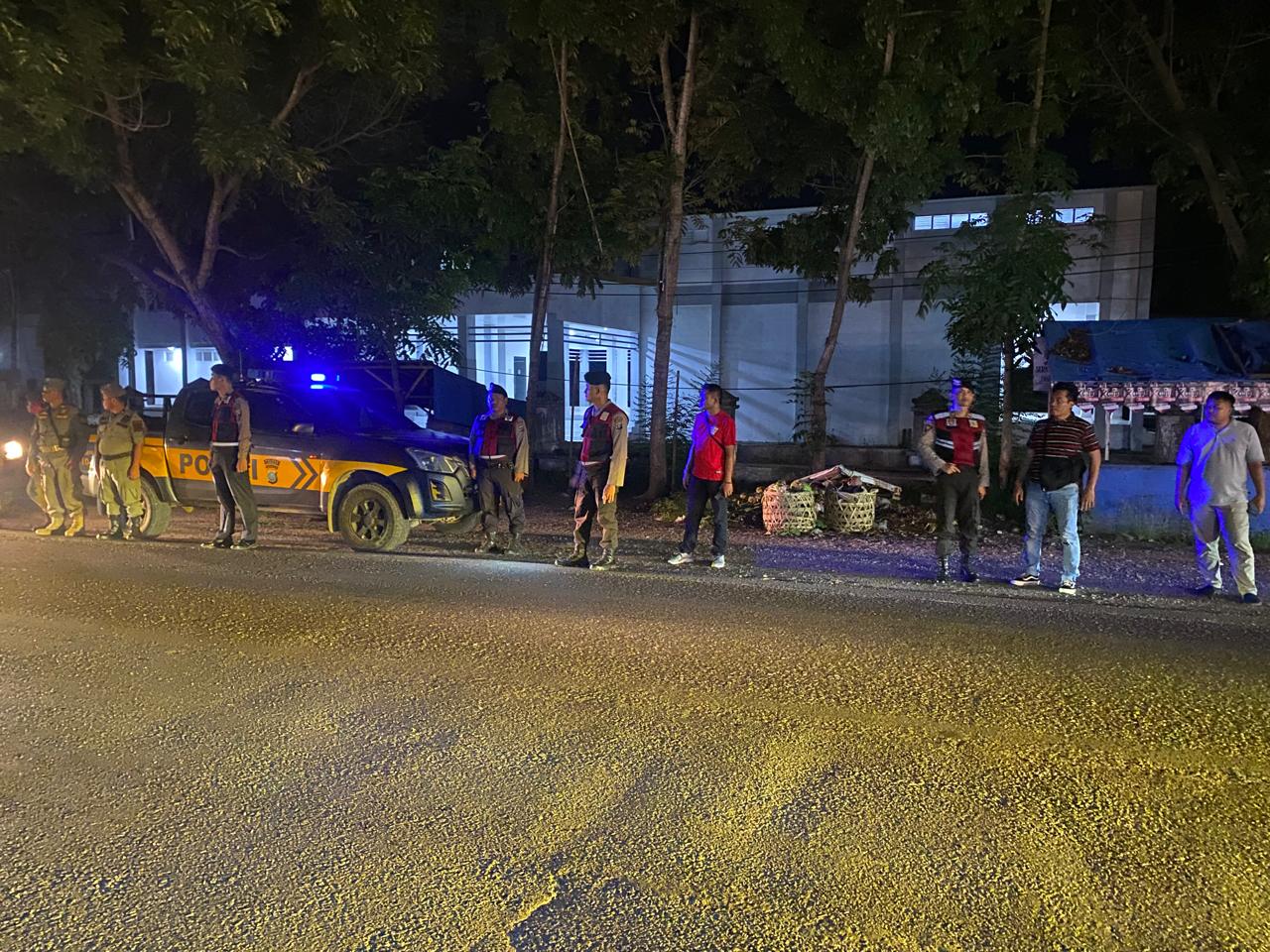 Polres Langkat Gelar Patroli Skala Besar Untuk Antisipasi Gangguan Kamtibmas