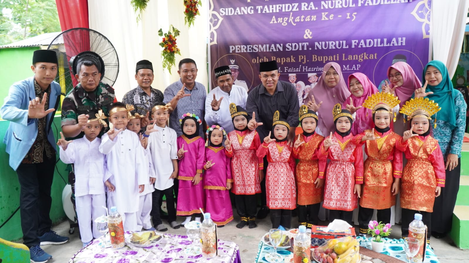 Pj Bupati Langkat Resmikan SDIT Nurul Fadillah