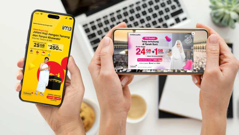 Indosat Hadirkan Paket Khusus IM3 Roam Haji dan Tri IBADAH dengan Jangkauan Lebih Luas