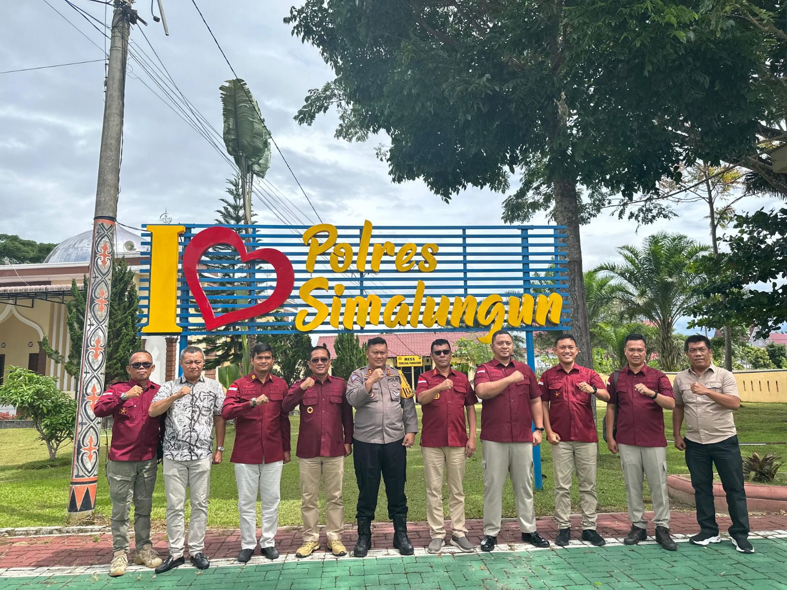 KaLapas Kelas IIA Pematangsiantar Sambangi Polres Simalungun Sebagai Bentuk Sinergitas