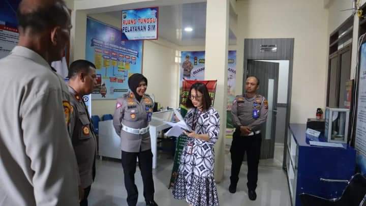 Polres Tanah Karo Terima Kunjungan Tim Ombudsman RI