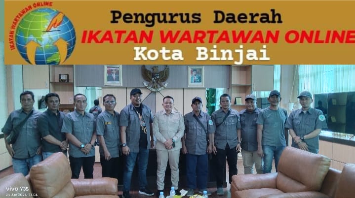 PD IWO Kota Binjai Audensi Dengan Ketua DPRD Binjai