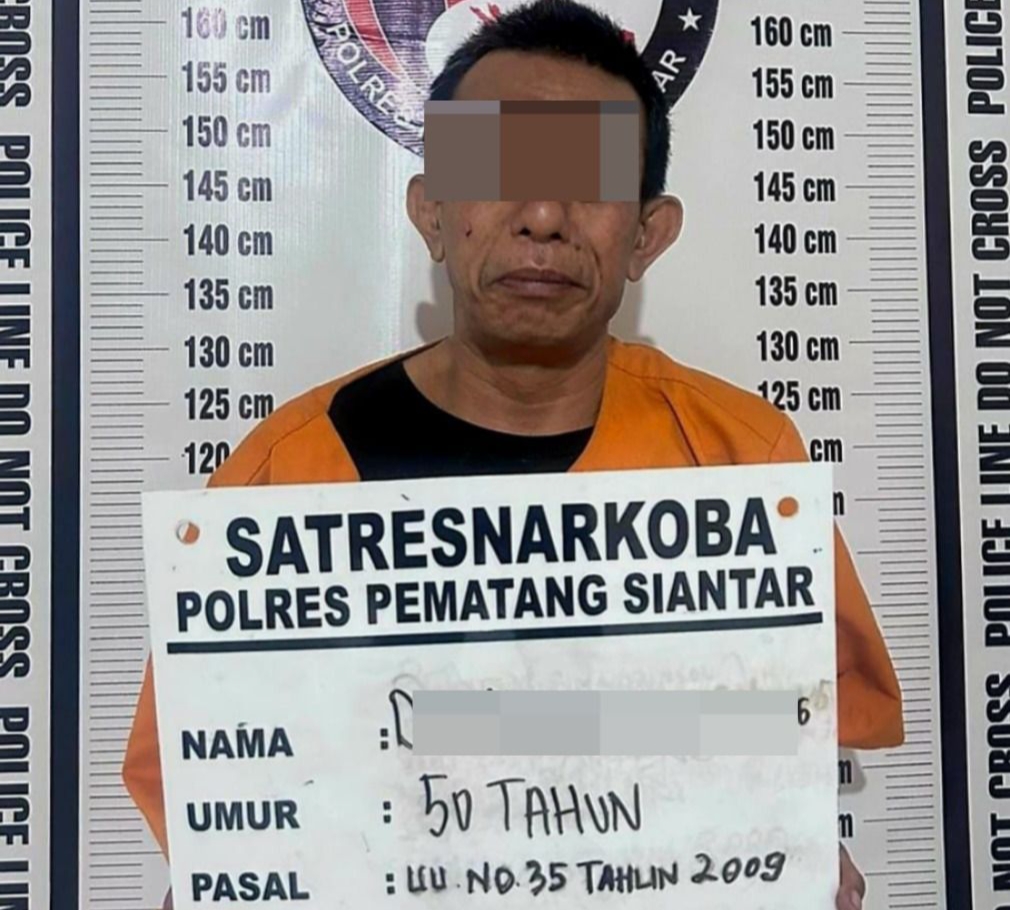 Gol Lagi, Pengedar Sabu Siantar Martoba Bawa 8,77 Gram Sabu