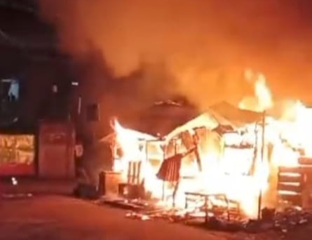 Rumah Wartawan Tanah Karo Dibakar, 4 Orang Meninggal Dunia