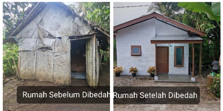 Wujudkan Kepedulian Sosial Polri di HUT Bhayangkara Ke-78 dengan Bedah Rumah