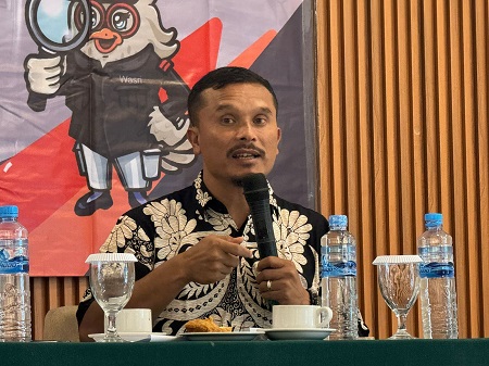 Kordinator Divisi Hubungan Masyarakat Dan Data Informasi (Humas Datin) Bawaslu Sumut, Saut Boangmanalu