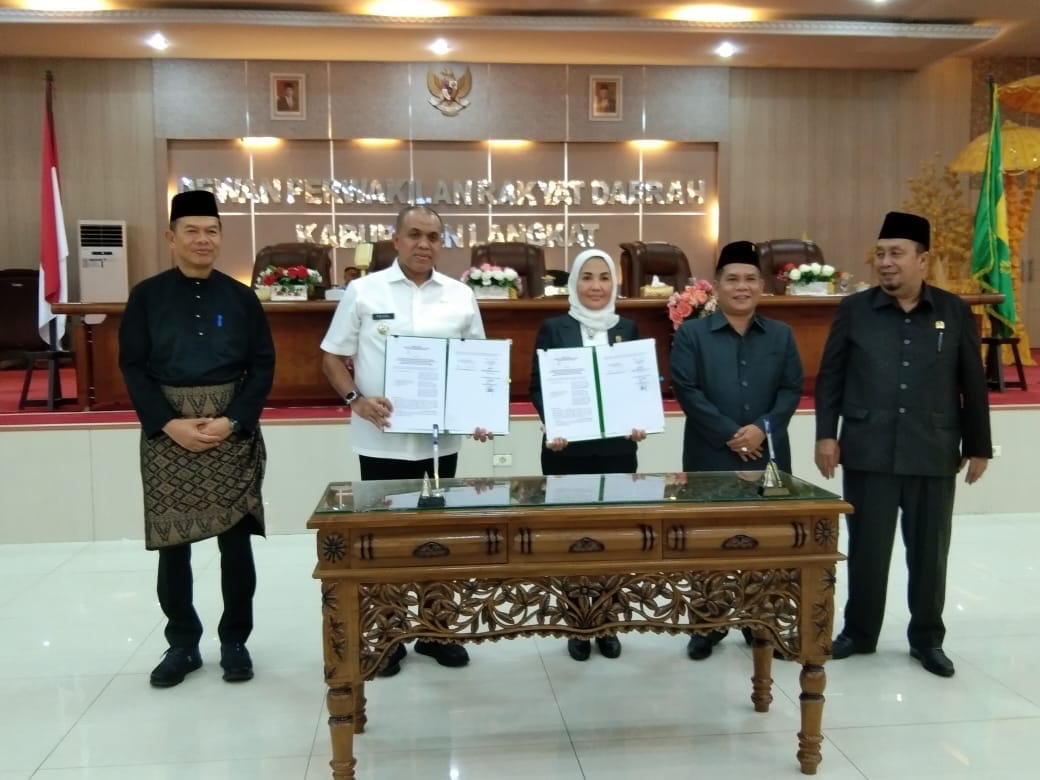 Pj. Bupati Langkat Hadiri Rapat Paripurna di DPRD