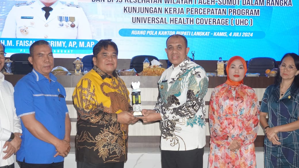 Pj. Bupati Langkat Terima Kunjungan Kerja Komisi E DPRD Provinsi Sumatera Utara