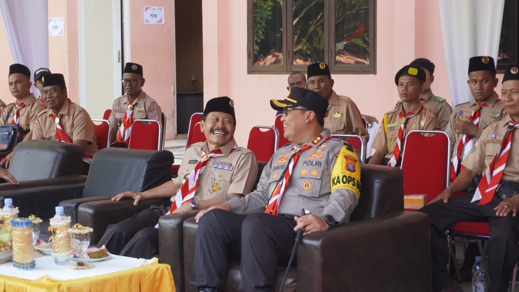 Kapolres Langkat Buka Perkemahan Pramuka