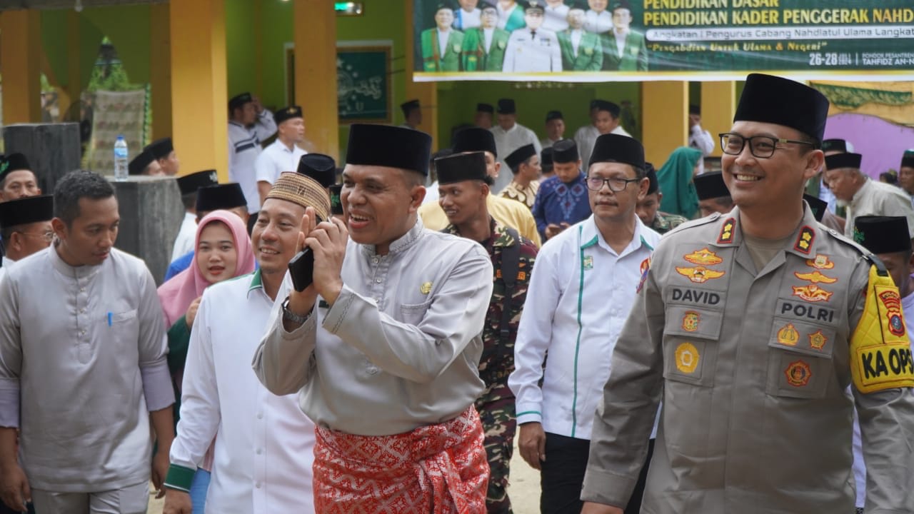 Pj. Bupati Langkat Membuka Pendidikan Kader Penggerak NU Angkatan 1 di Sei Lepan