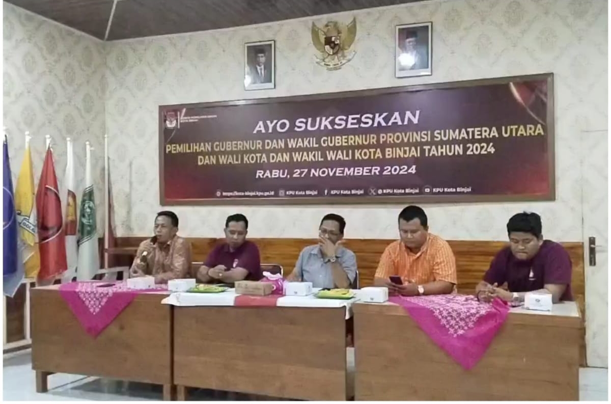 Siap Ikut Sukseskan Pilkada 2024, PD IWO Berkunjung Ke KPU Kota Binjai