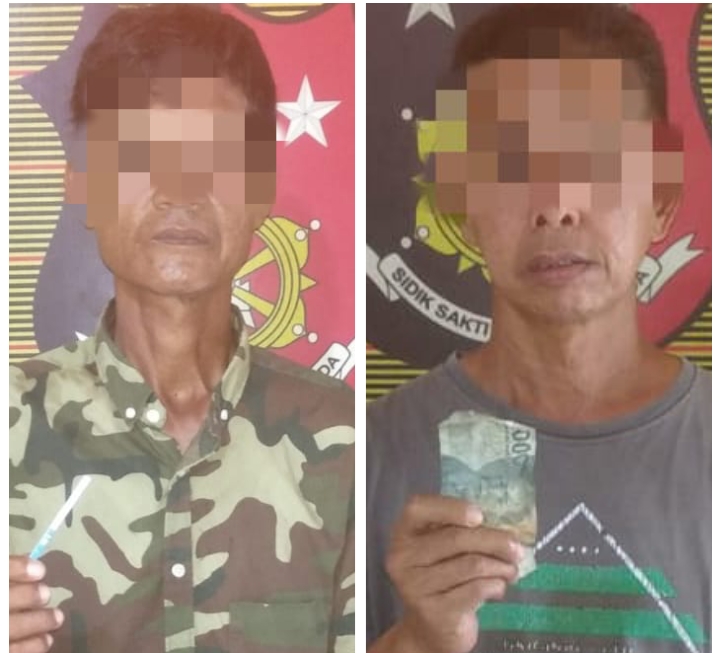 Positif Narkoba, Dua Pelaku Pungli Kompak Diringkus Polsek Belawan 