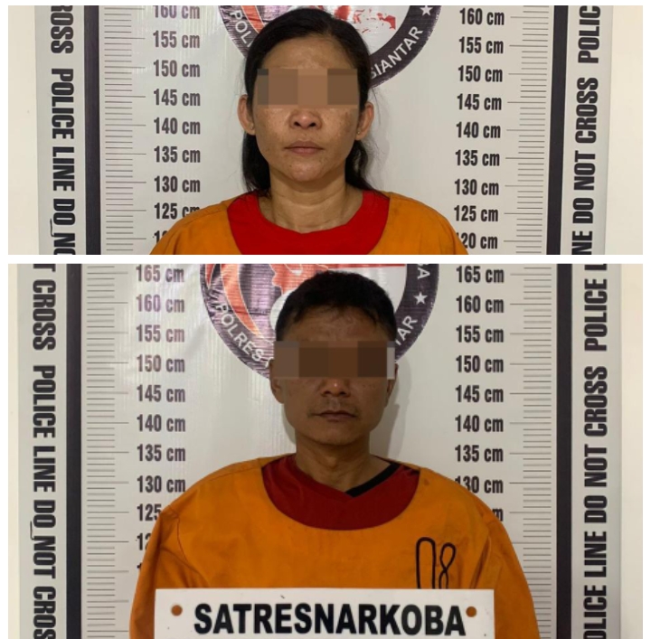 Pasutri Di Siantar Ini Kompak Edarkan Sabu