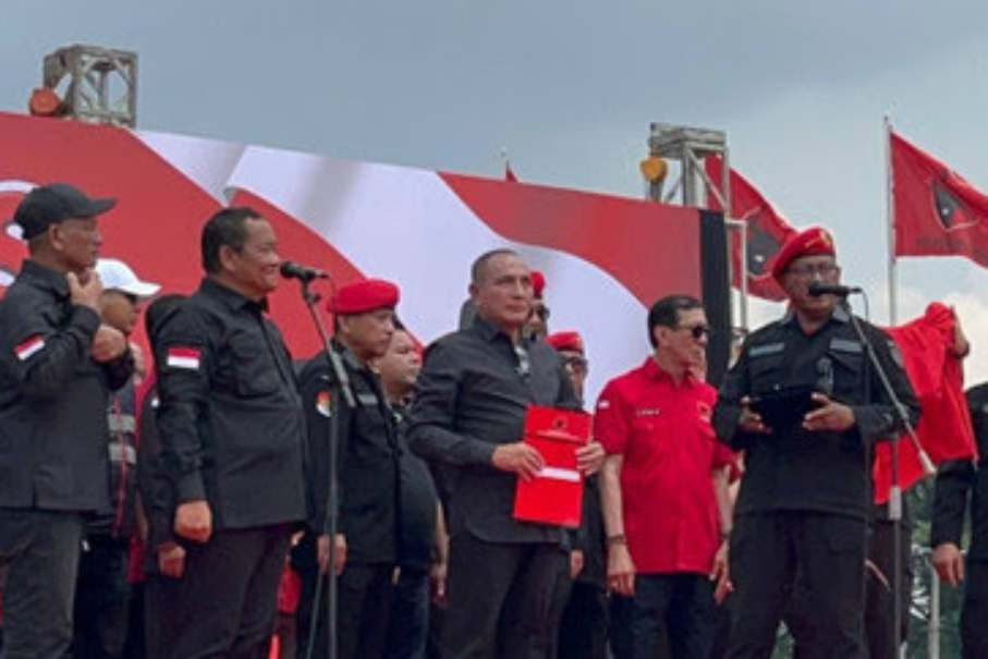 PDIP Resmi Dukung Edy Rahmayadi di Pilgub 2024