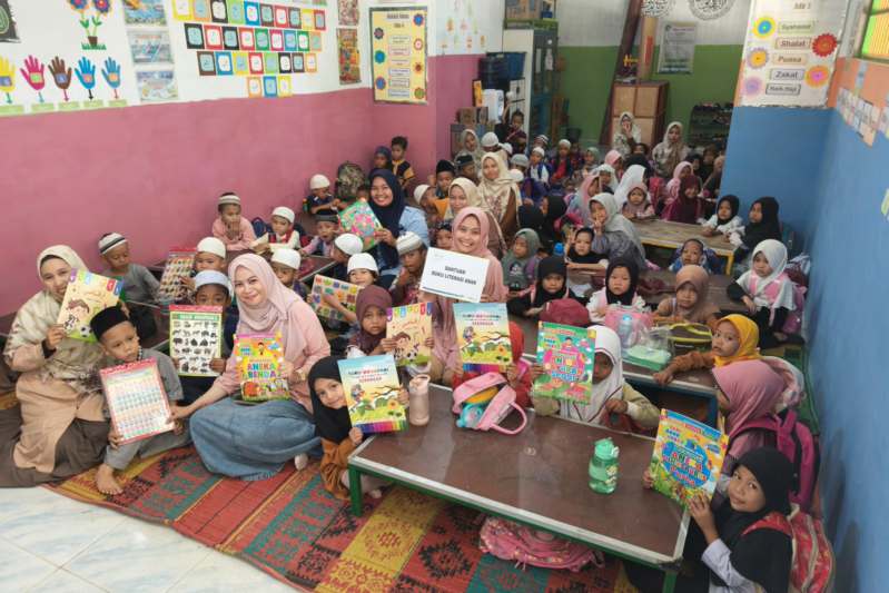Peringati Hari Anak Nasional, PLN UP3 Rantauprapat Dukung Literasi Pendidikan dengan Mengajar ke Ratusan Siswa