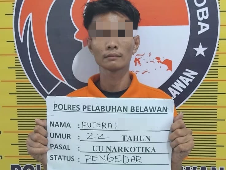 Warga Percut Sei Tuan Dijemput Satnarkoba Polres Pelabuhan Belawan