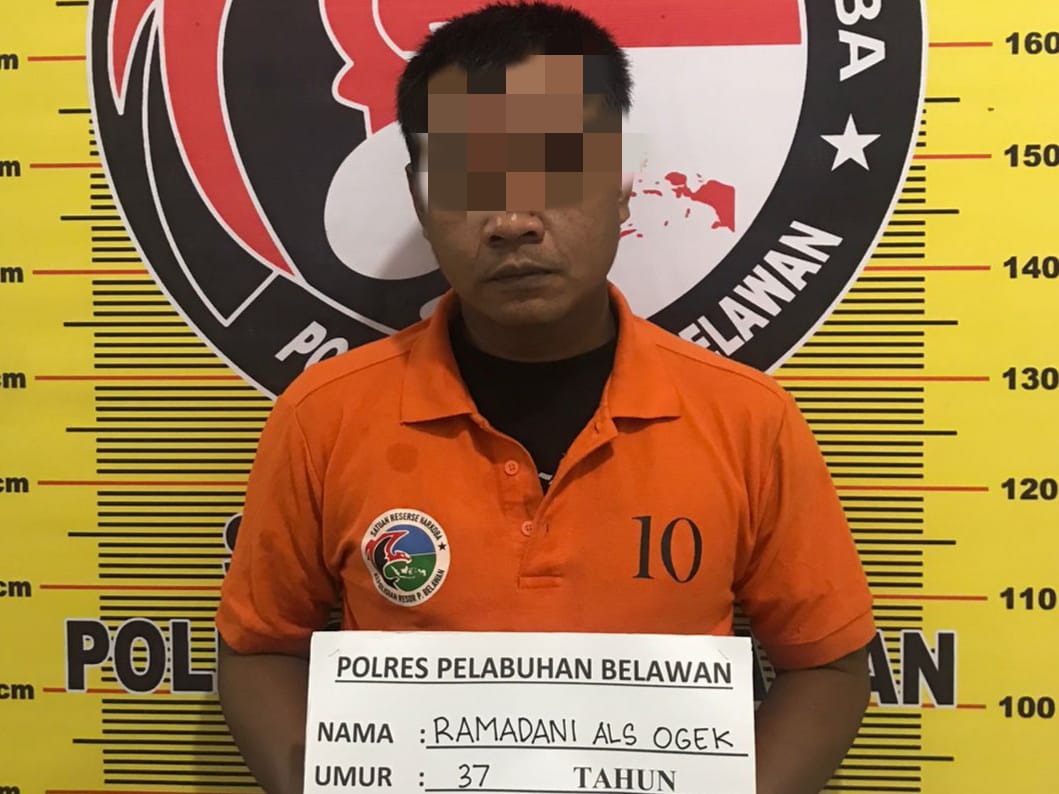 Sat Narkoba Polres Pelabuhan Belawan Borgol Pengedar Sabu
