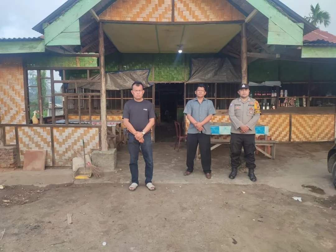 Polsek Tigabinanga Cek Lokasi Yang Diduga Ada Perjudian