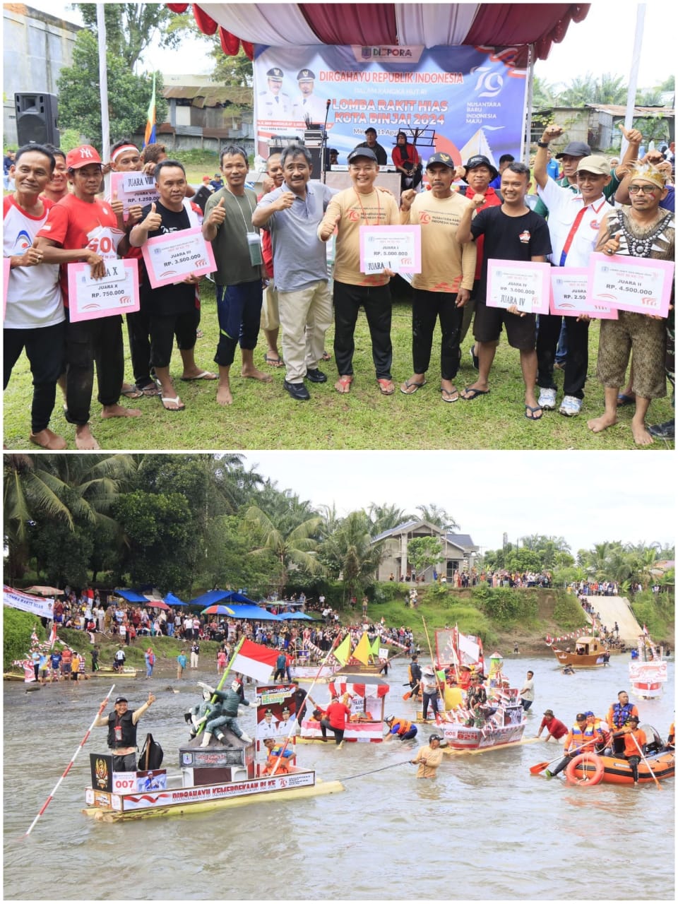 Sambut HUT RI Ke-79, Pemko Binjai Gelar Lomba Rakit Hias