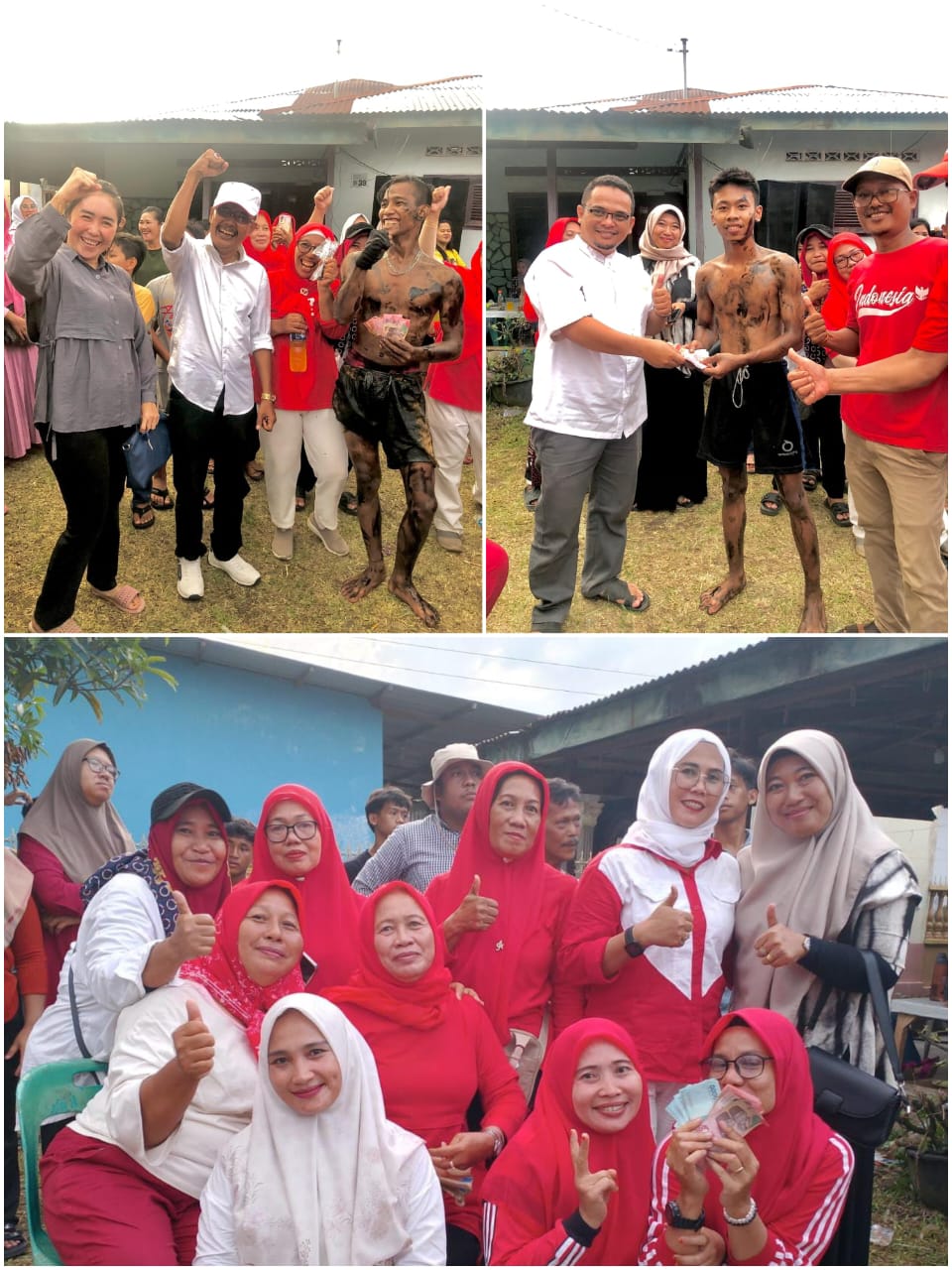 Tokoh Masyarakat M.Sazali Meriahkan HUT RI Ke 79 Bersama Warga Kelurahan Binjai Estate