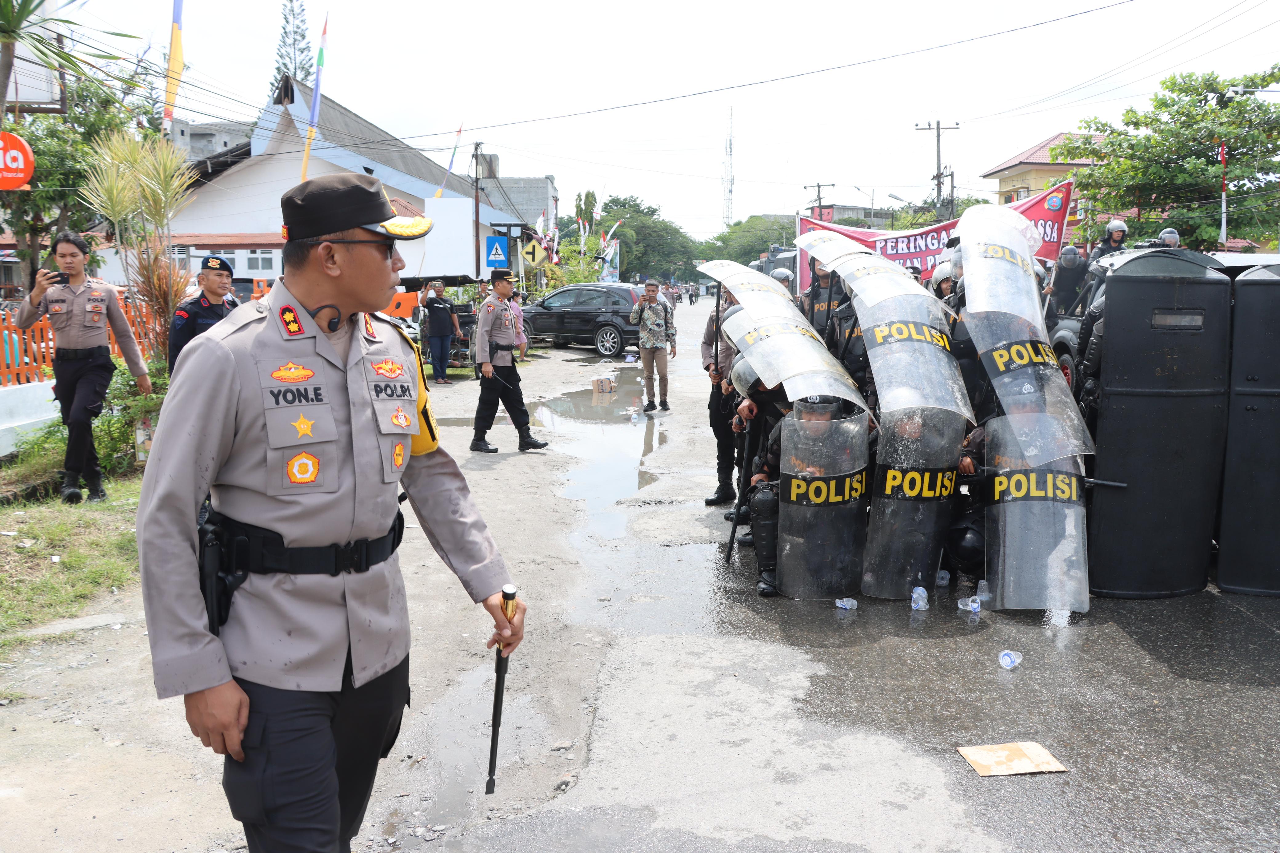 Polres Tanjung Balai Gelar Sispamkota Pengamanan Setiap Tahapan Pilkada 2024