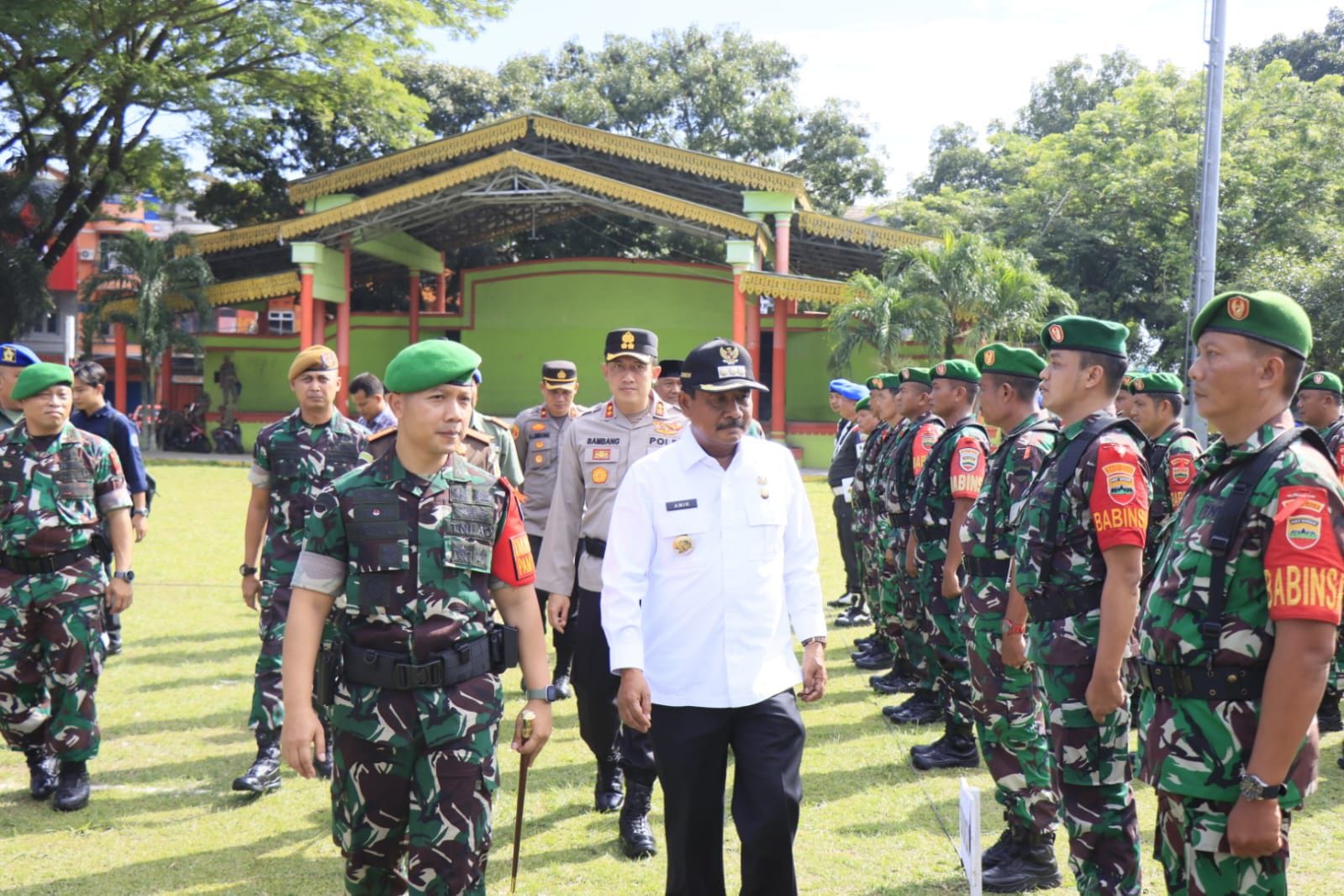 Wali Kota Binjai Ikuti Apel Gelar Pasukan Operasi Pengamanan Pilkada