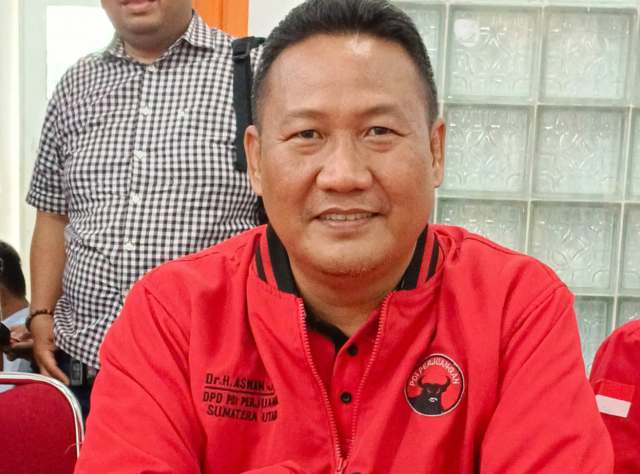 Wakil ketua PDI Perjuangan Sumut Aswan Jaya