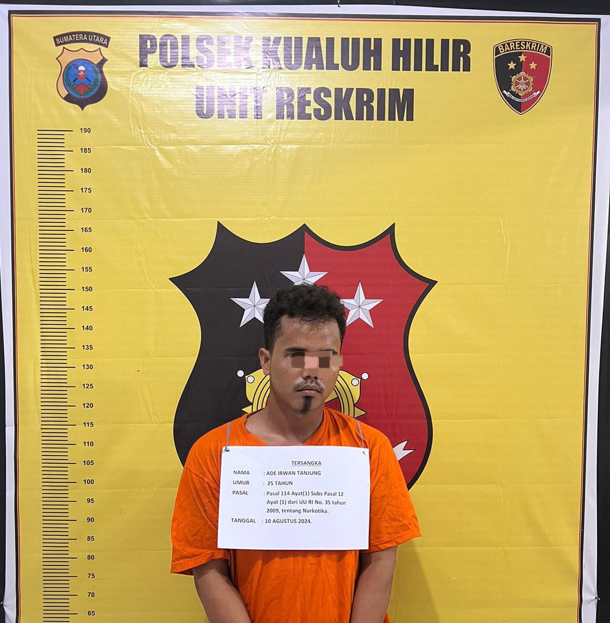 Lagi Sedot Sabu, Pengedar Narkoba Disergap Tekab Polsek Kualuh Hilir Dalam Gubuk 